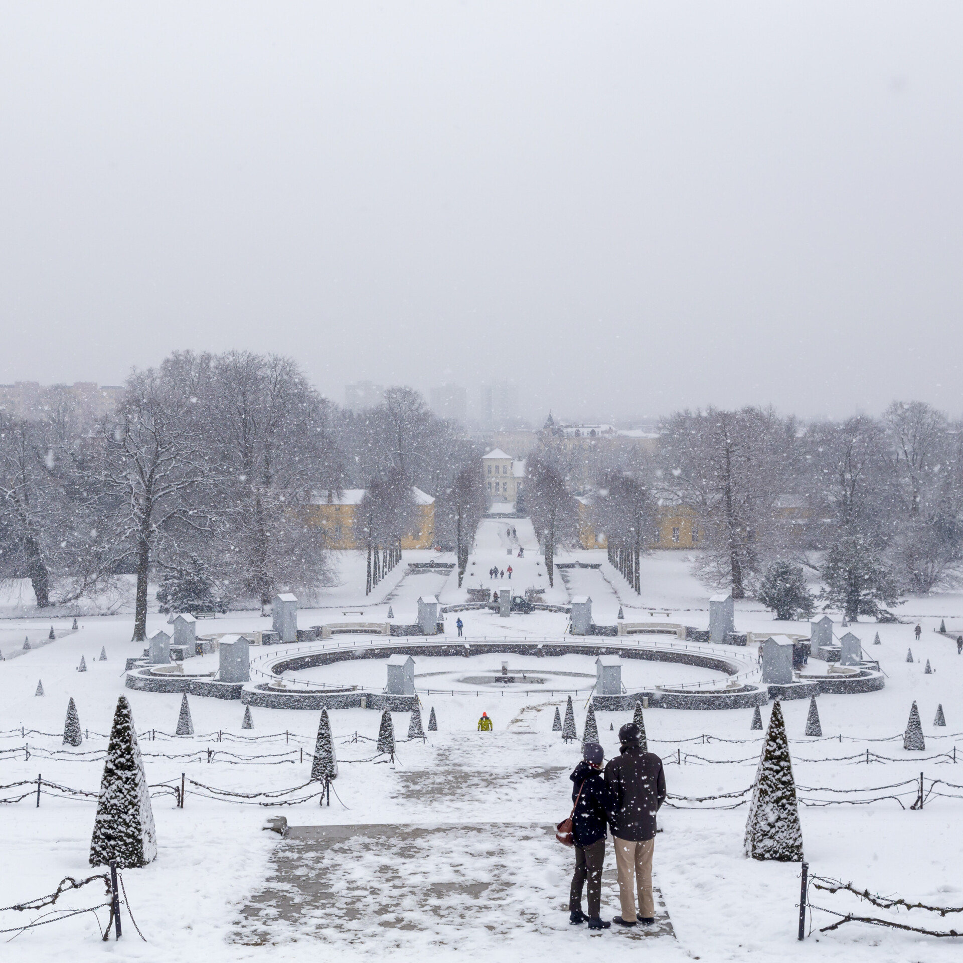 Winterlicher Park Sanssouci, Foto: PMSG/ SPSG André Stiebitz