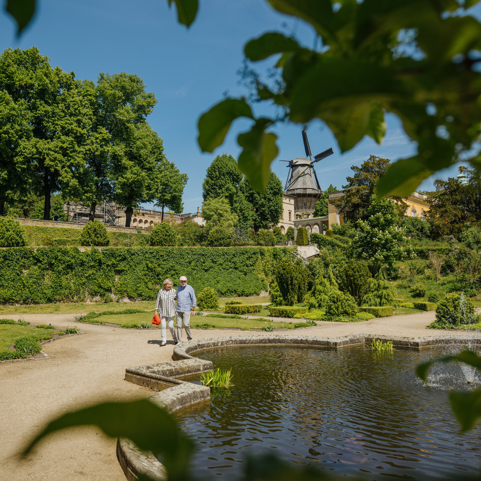 Sizilianischer Garten im Park Sanssouci, Foto: PMSG SPSG Julia Nimke